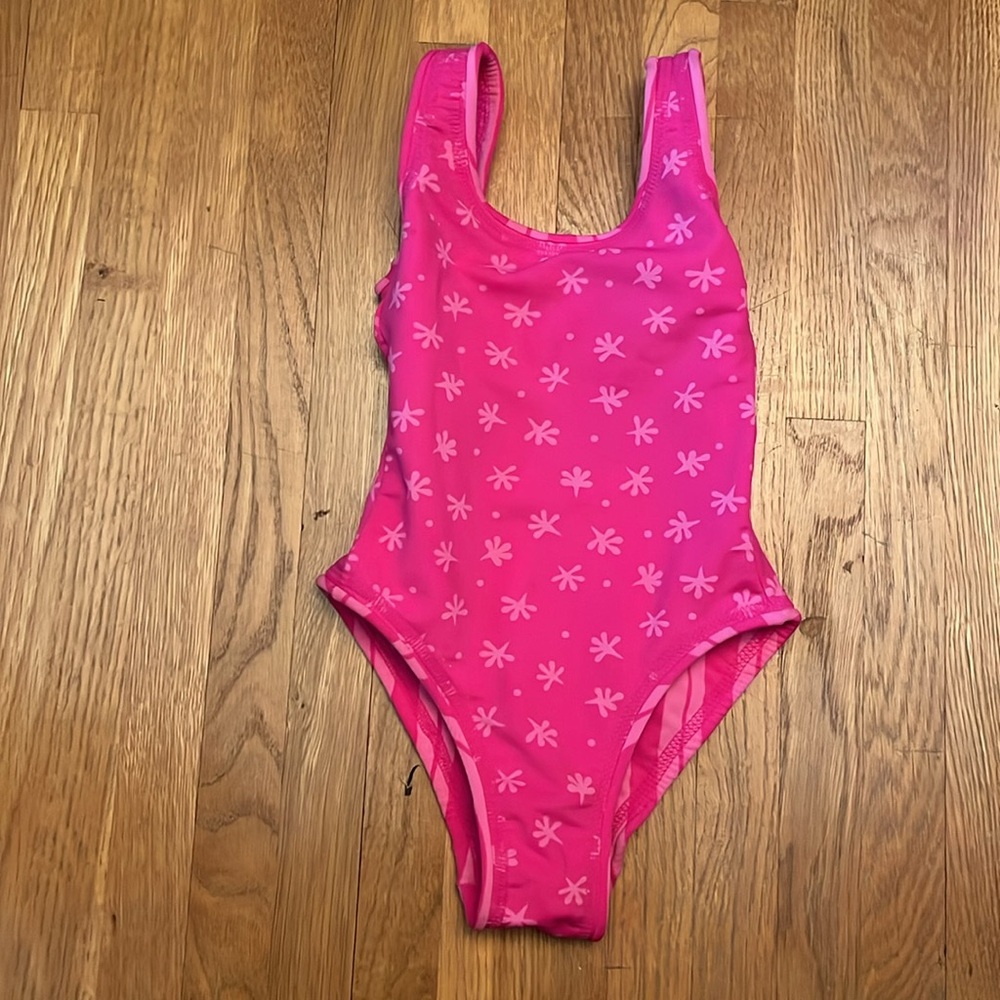 Submarine Reversible Pink Swimsuit